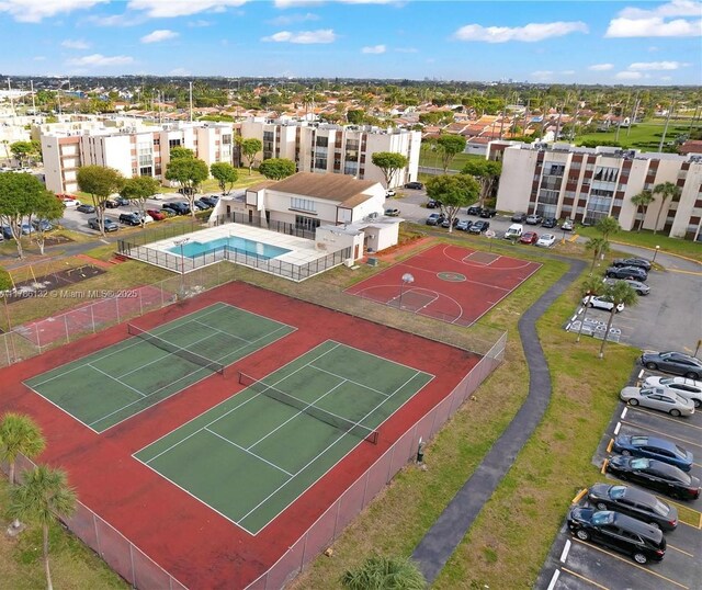 9411 SW 4th St Unit 203, Miami, FL 33174 - aerial view of a pool
