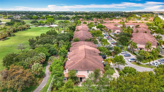 294 Las Brisas Cir, Sunrise, FL 33326 - aerial perspective of suburban area featuring a golf club