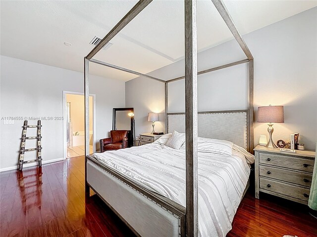 294 Las Brisas Cir, Sunrise, FL 33326 - bedroom with hardwood / wood-style floors and connected bathroom