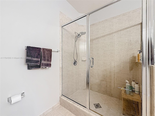 294 Las Brisas Cir, Sunrise, FL 33326 - full bathroom featuring a stall shower and tile patterned floors