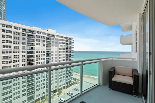 3001 S Ocean Dr Unit 1407, Hollywood, FL 33019 - balcony with a water view