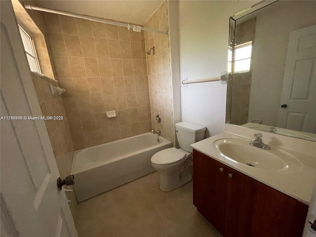 948 SW 6th Ct, Florida City, FL 33034 - bathroom featuring shower / bathtub combination, vanity, and toilet