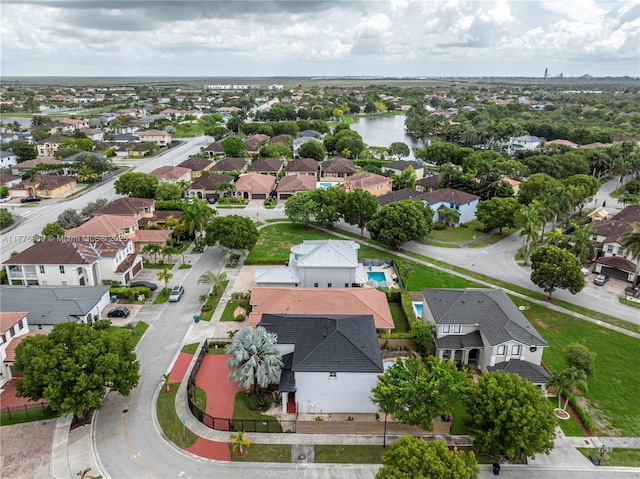1733 SW 151st Pl, Miami, FL 33185 - aerial perspective of suburban area featuring a large body of water