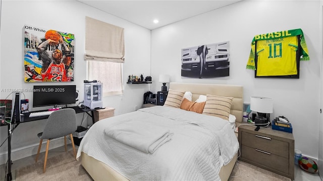 10603 NE 11th Ave, Miami Shores, FL 33138 - bedroom with carpet floors and recessed lighting