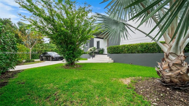 10603 NE 11th Ave, Miami Shores, FL 33138 - view of grassy yard with driveway