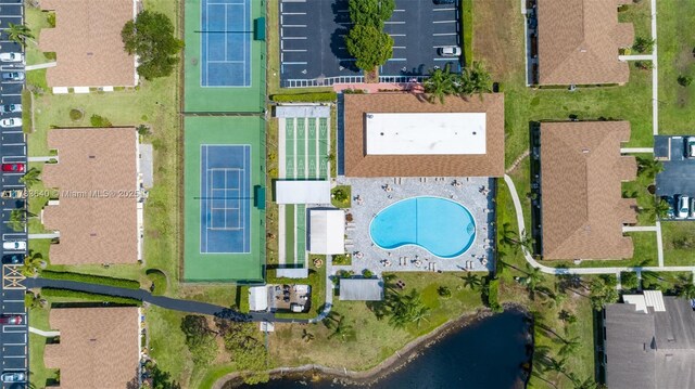 13940 Nesting Way Unit C, Delray Beach, FL 33484 - aerial view of property's location with a large body of water and a pool area