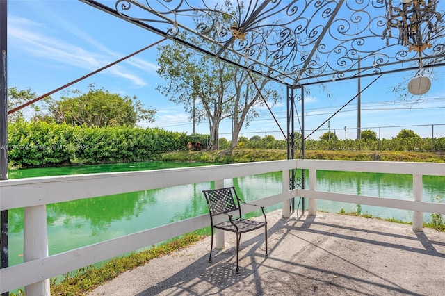 36355 SW 192nd Ave, Homestead, FL 33034 - exterior space with a water view