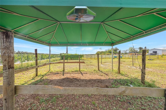 36355 SW 192nd Ave, Homestead, FL 33034 - view of yard featuring fence and a gazebo