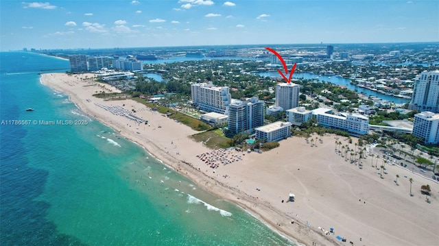 3000 Holiday Dr Unit 306, Fort Lauderdale, FL 33316 - aerial view of unending shoreline