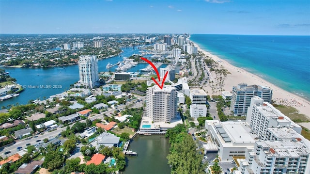 3000 Holiday Dr Unit 306, Fort Lauderdale, FL 33316 - view of urban area featuring a large body of water