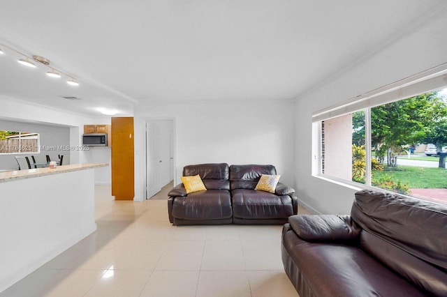 6200 Wiley St, Hollywood, FL 33023 - living area featuring light tile patterned flooring
