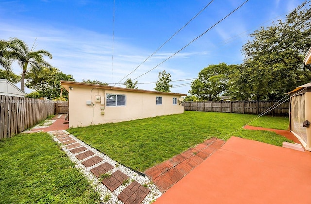 6200 Wiley St, Hollywood, FL 33023 - view of yard with a patio area and a fenced backyard