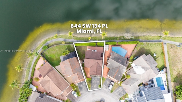 844 SW 134th Pl, Miami, FL 33184 - drone / aerial view featuring a residential view