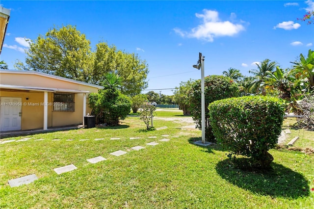view of yard