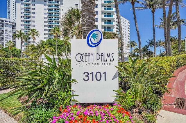 3101 S Ocean Dr Unit 701, Hollywood, FL 33019 - view of community / neighborhood sign