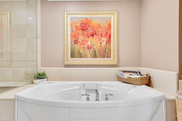 3101 S Ocean Dr Unit 701, Hollywood, FL 33019 - bathroom with a garden tub