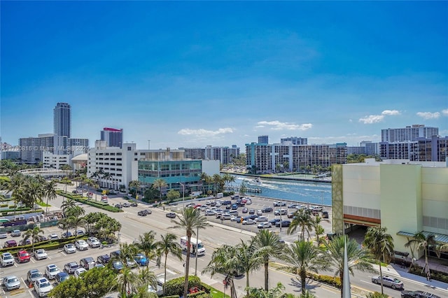 3101 S Ocean Dr Unit 701, Hollywood, FL 33019 - water view featuring nearby urban area