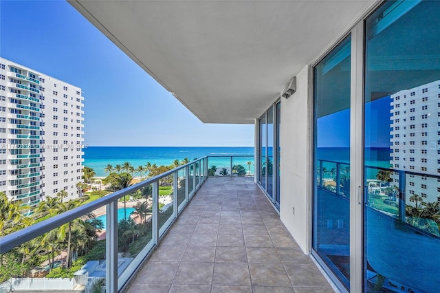 3101 S Ocean Dr Unit 701, Hollywood, FL 33019 - balcony with a water view