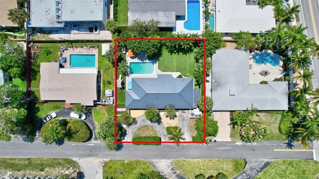 2506 NE 30th St, Fort Lauderdale, FL 33306 - bird's eye view of a pool