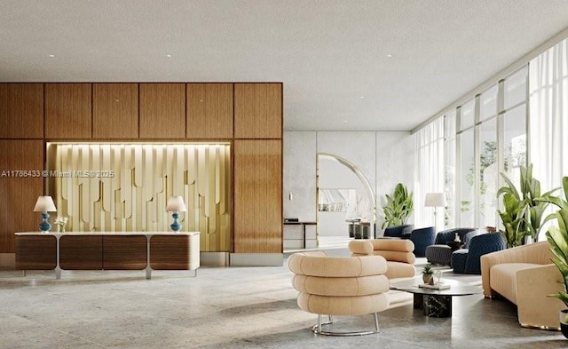 view of community lobby