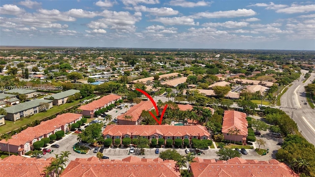 7848 Catalina Cir Unit 7848, Tamarac, FL 33321 - aerial view of property and surrounding area featuring nearby suburban area