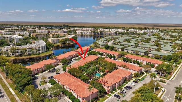 7848 Catalina Cir Unit 7848, Tamarac, FL 33321 - aerial view of property and surrounding area featuring a large body of water
