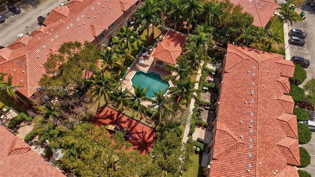 7848 Catalina Cir Unit 7848, Tamarac, FL 33321 - bird's eye view of a pool area
