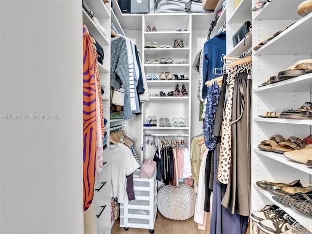 20191 E Country Club Dr Unit 311, Aventura, FL 33180 - spacious closet with wood finished floors