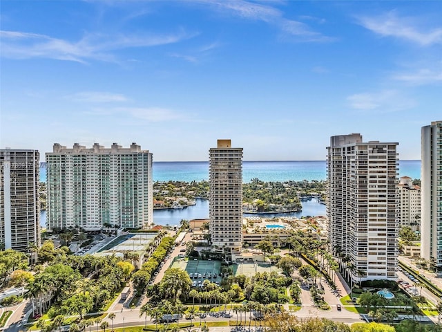 20191 E Country Club Dr Unit 311, Aventura, FL 33180 - bird's eye view with a city view and a water view