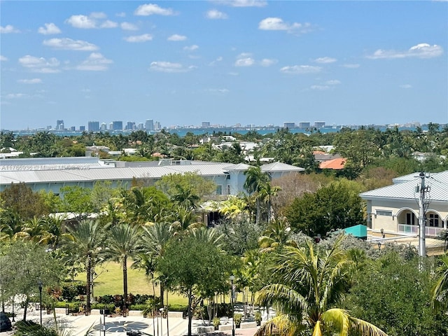 575 Crandon Blvd Unit 707, Key Biscayne, FL 33149 - birds eye view of property with a view of city