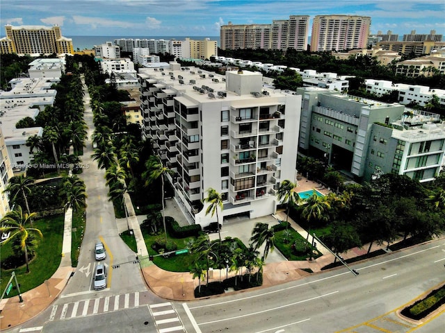 575 Crandon Blvd Unit 707, Key Biscayne, FL 33149 - bird's eye view featuring a city view
