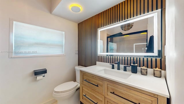 9925 SW 82nd Ave, Miami, FL 33156 - bathroom featuring vanity and a shower with door