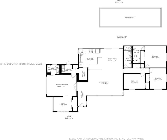 9925 SW 82nd Ave, Miami, FL 33156 - view of room layout