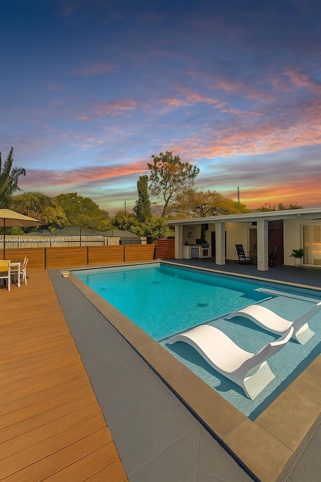 9925 SW 82nd Ave, Miami, FL 33156 - view of swimming pool featuring a patio area