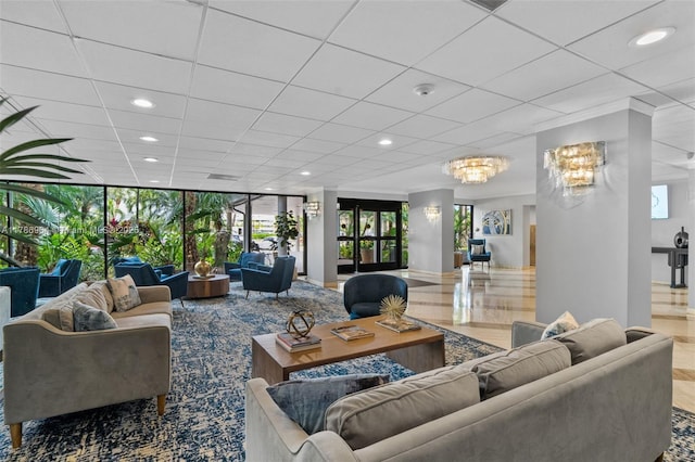 3800 Hillcrest Dr Unit 210, Hollywood, FL 33021 - community lobby featuring recessed lighting