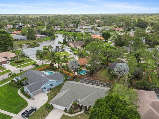 710 Daffodil Dr, Wellington, FL 33414 - drone / aerial view with a residential view