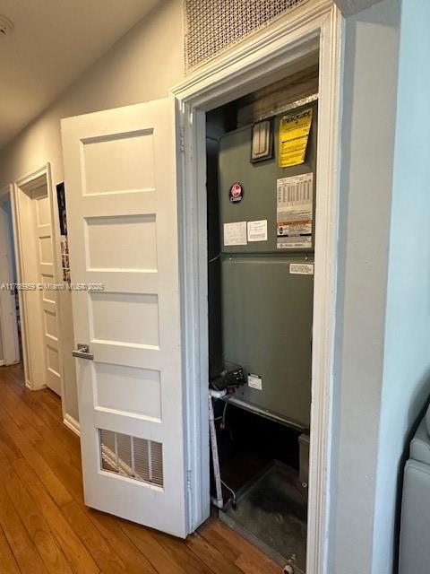 view of utility room