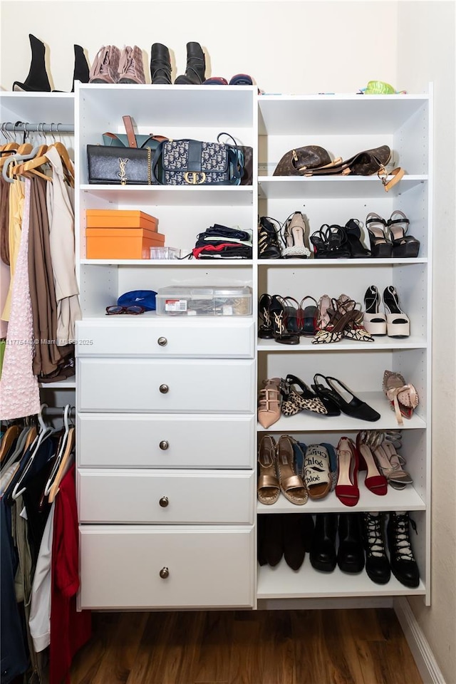 view of closet