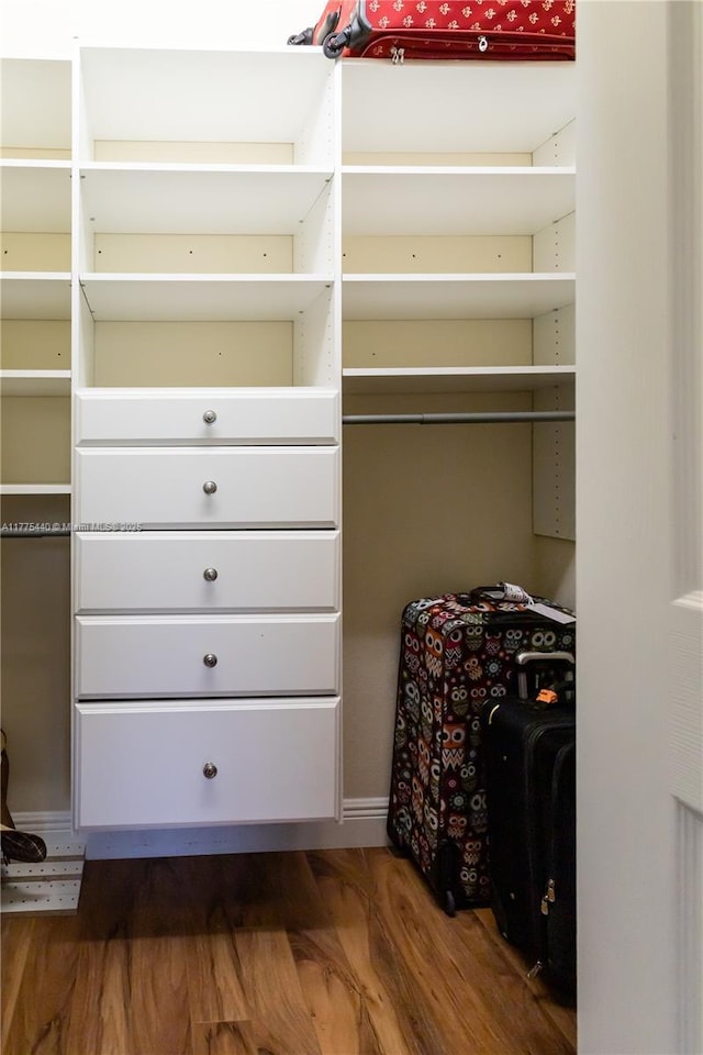 view of closet