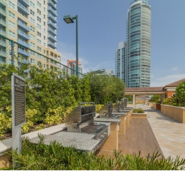 view of community with a view of city