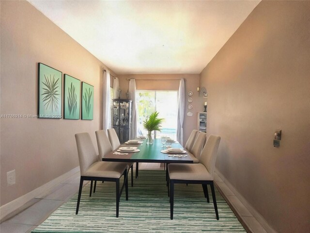 5337 SW 131st Ter, Miramar, FL 33027 - dining space with baseboards and light tile patterned flooring