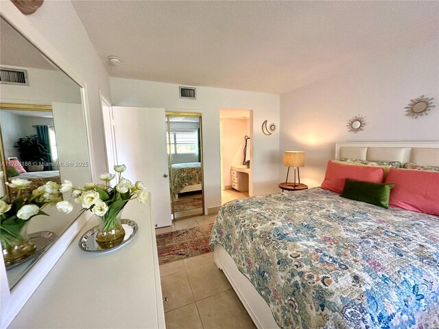 1001 Hillcrest Ct Unit 306, Hollywood, FL 33021 - bedroom featuring light tile patterned flooring and visible vents