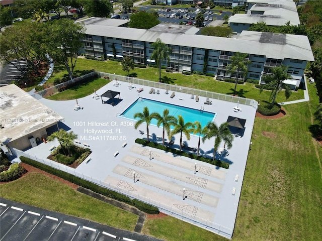 1001 Hillcrest Ct Unit 306, Hollywood, FL 33021 - aerial view