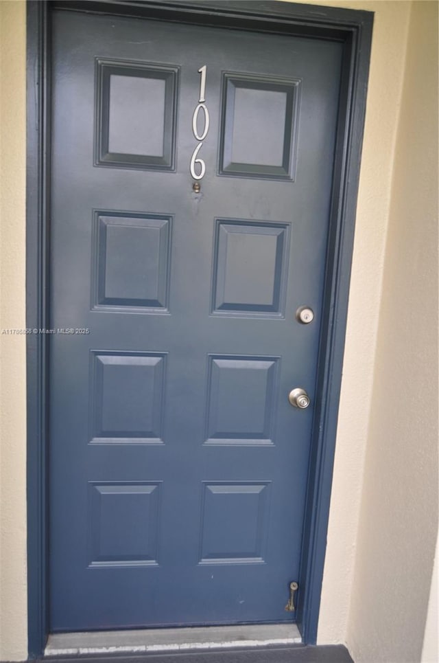 700 SW 128th Ave Unit 106C, Pembroke Pines, FL 33027 - view of doorway to property