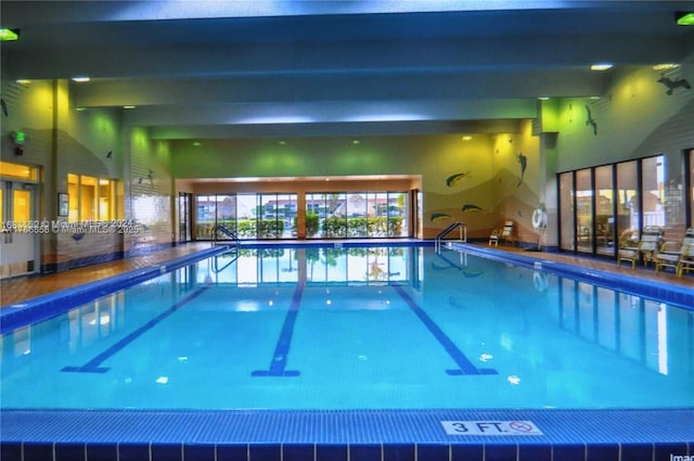 700 SW 128th Ave Unit 106C, Pembroke Pines, FL 33027 - view of indoor pool