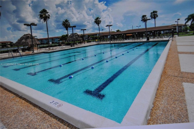 view of community pool