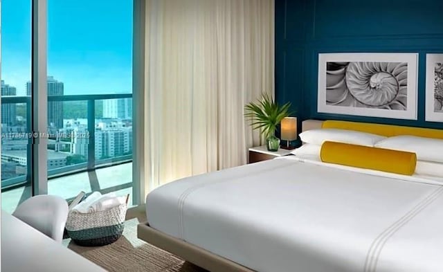 17315 Collins Ave Unit 1806, Sunny Isles Beach, FL 33160 - bedroom featuring a city view and access to outside
