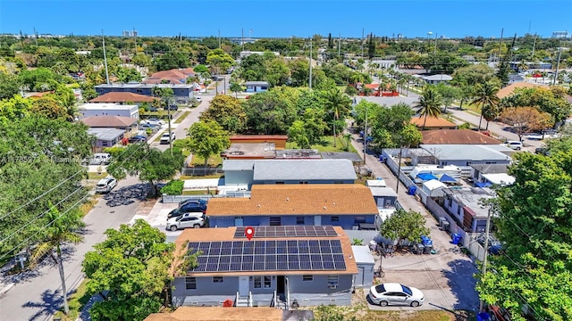 aerial view