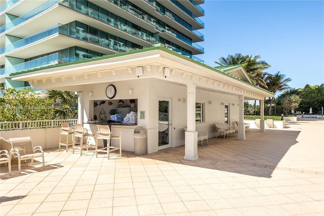 10205 Collins Ave Unit 1106, Bal Harbour, FL 33154 - view of patio