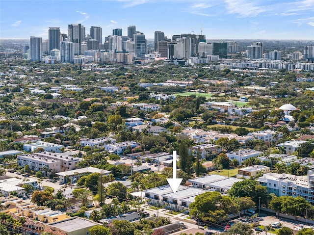 915 NE 17th Ter, Fort Lauderdale, FL 33304 - aerial view with a view of city